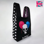 Load image into Gallery viewer, NTDC Balloon Skull Marche Bag
