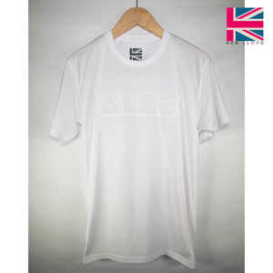 Aloe Emboss White T-shirt
