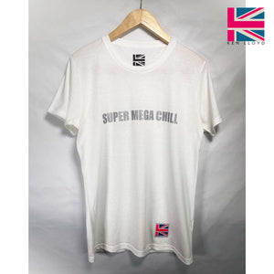 Super Mega Chill White T-shirt