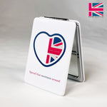 Load image into Gallery viewer, KL Heart Logo Compact Mirror
