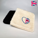 Load image into Gallery viewer, KL Heart Logo Ivory Mini Hand Towel
